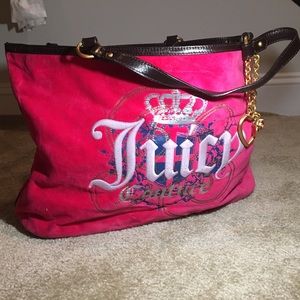 Juicy Couture Large Fuscia Tote